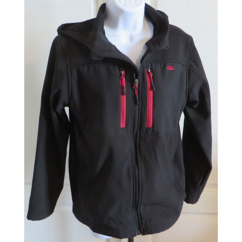 Womans Snozu Performance Full Zip Fleece Lined Hooded Med Weight Jacket 14/16